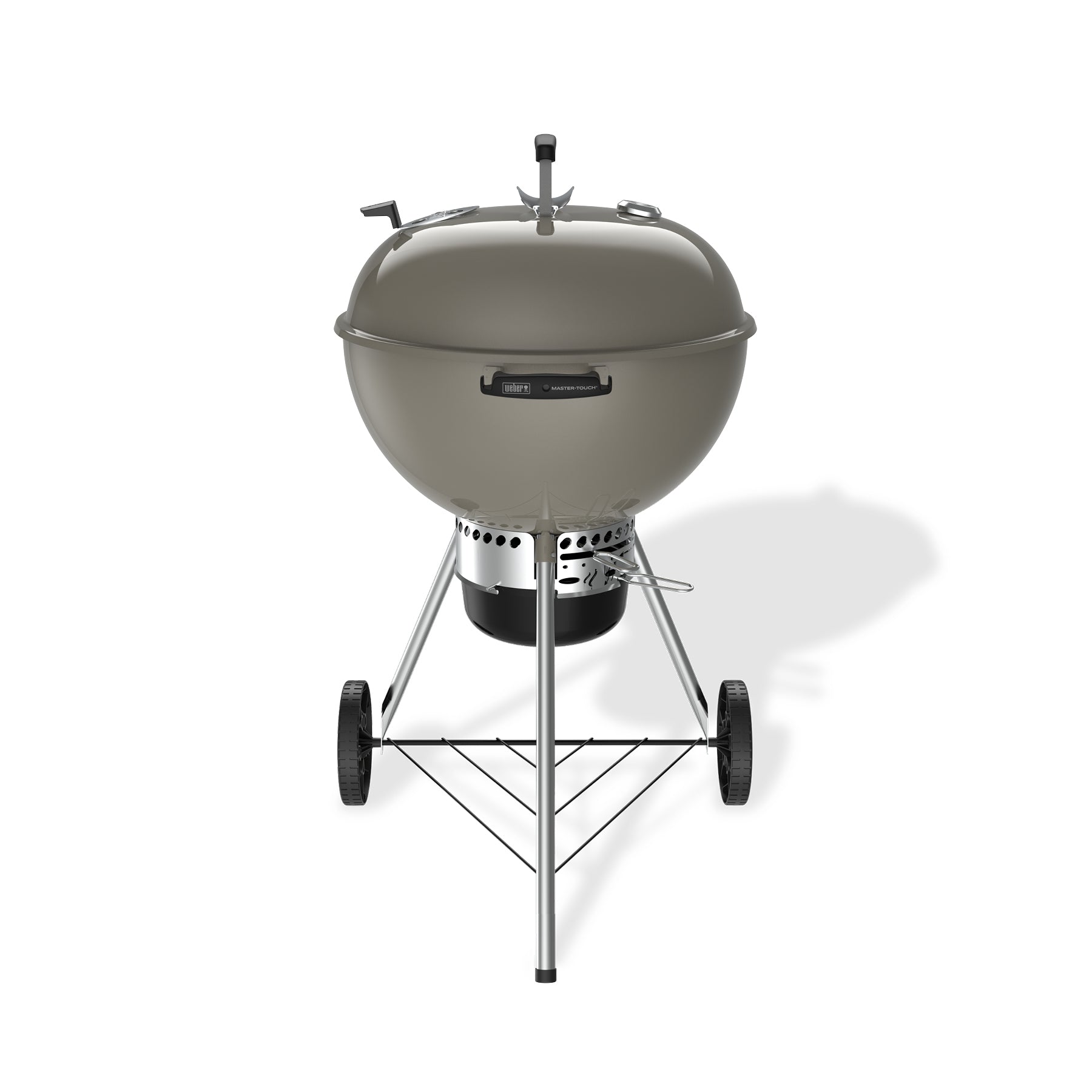 NEW 2026 Model Weber Master-Touch GBS C-5755 Charcoal Kettle BBQ in Smoke Grey, 57cm