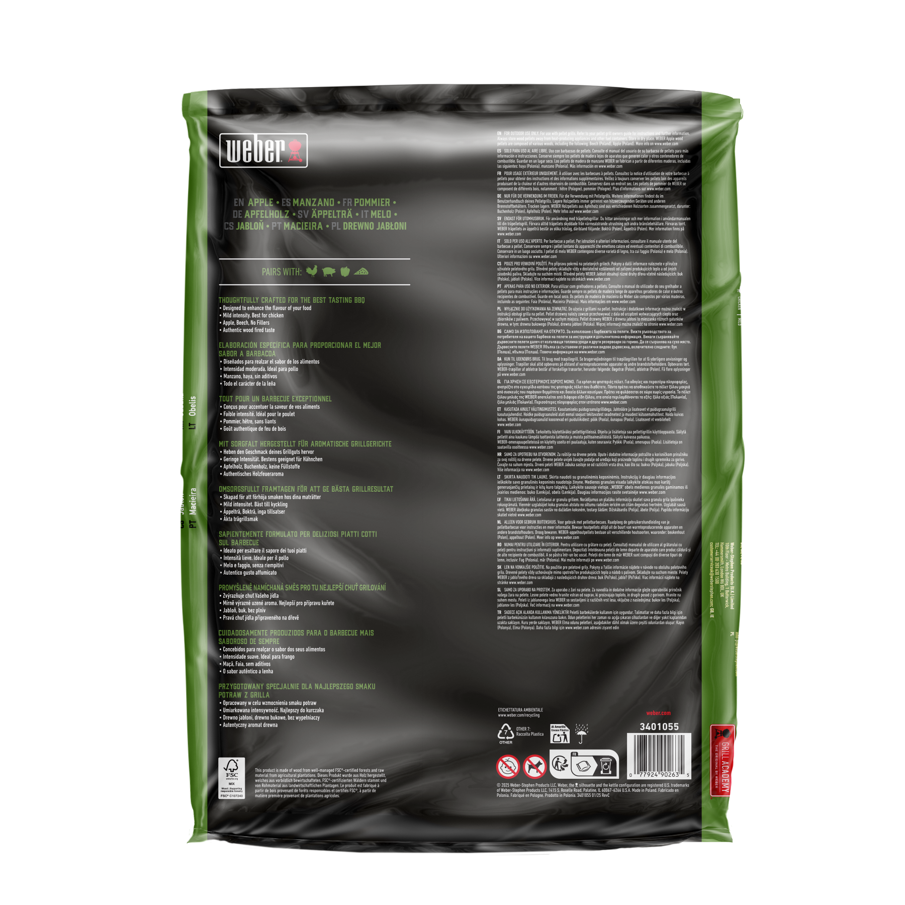 Weber Apple Pellets 8kg