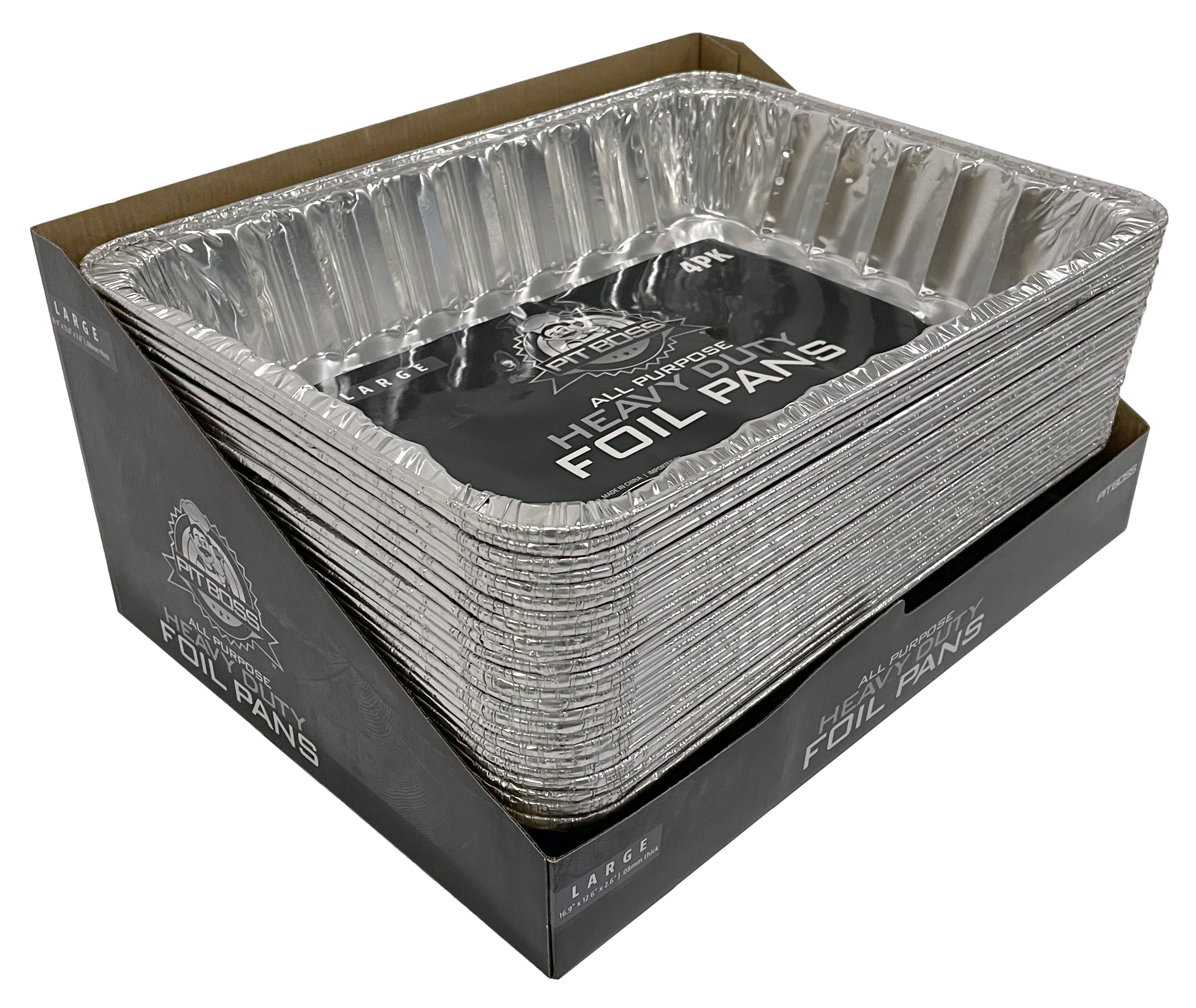 4pc 16x12 Large Heavy Duty Foil Pans