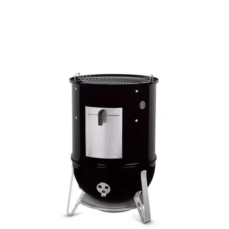 Weber Smokey Mountain 47cm BBQ Cooker Smoker with Cover