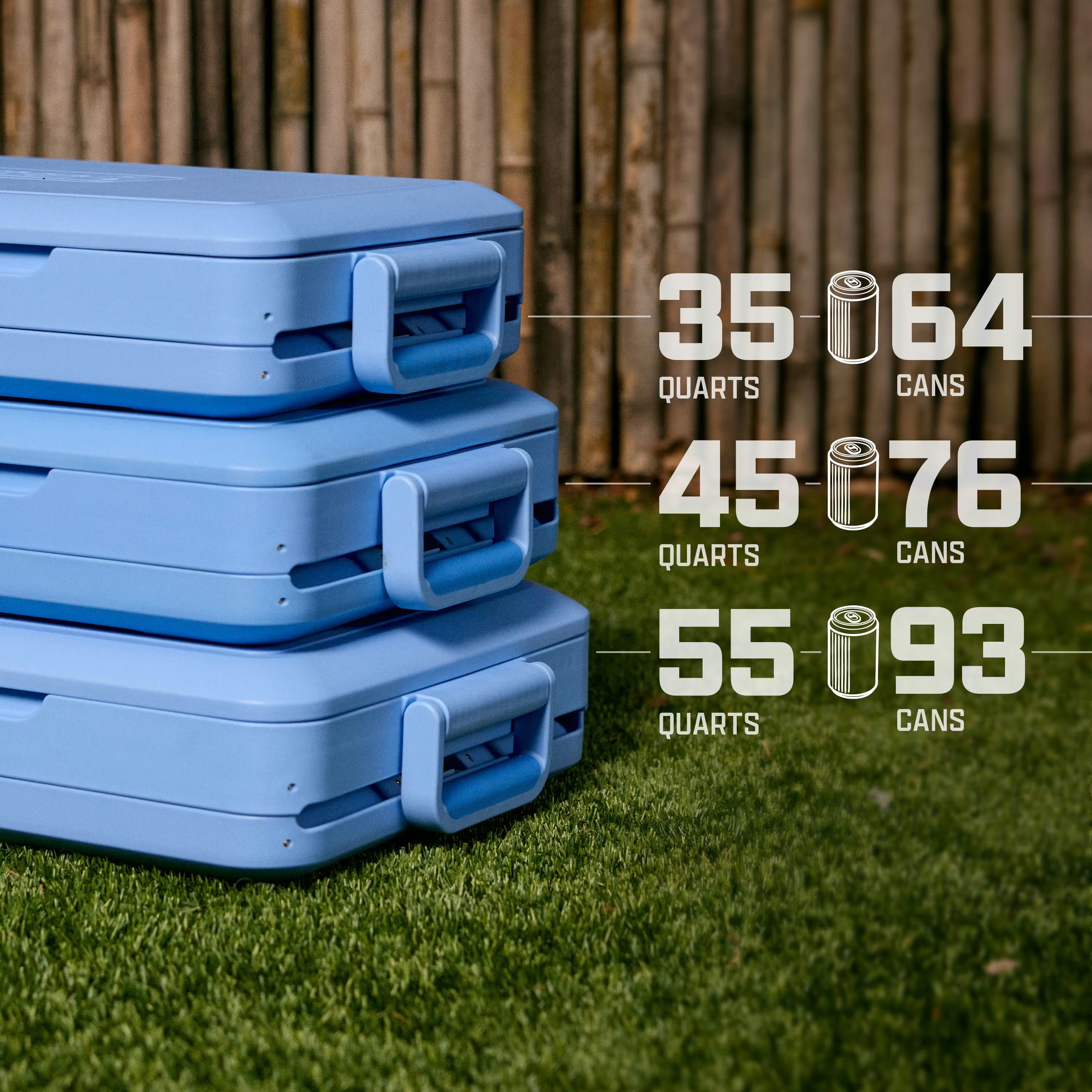 Coleman 35qt Snap N Go Cool Box - Blue Sapphire