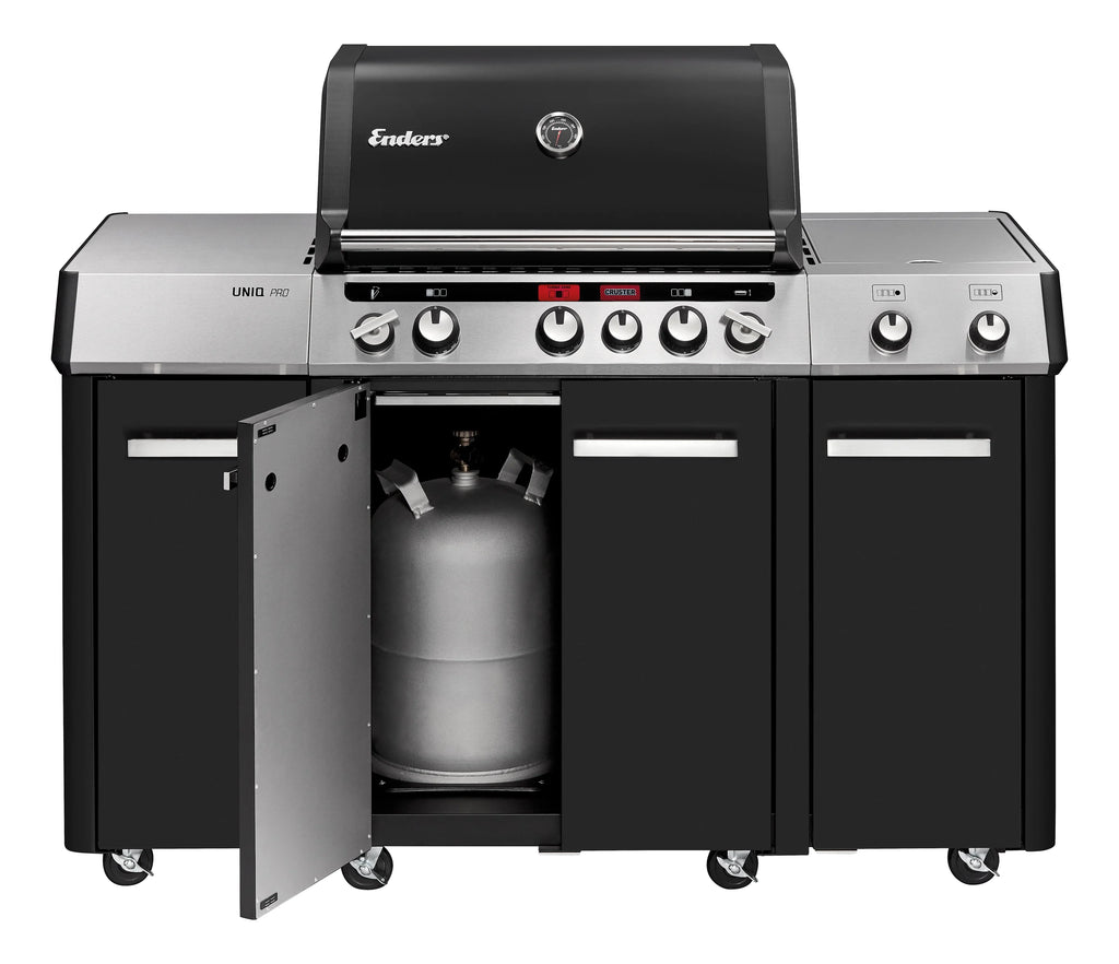 Enders Uniq Pro 3 IK Gas BBQ Kitchen with Cruster