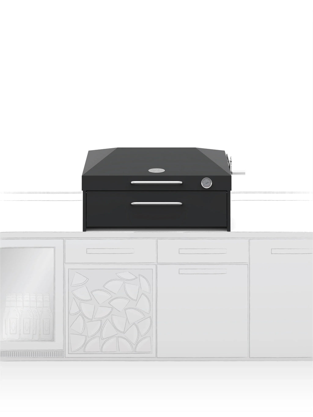 Flamery Small Asado BBQ with 50/50 Split Grill