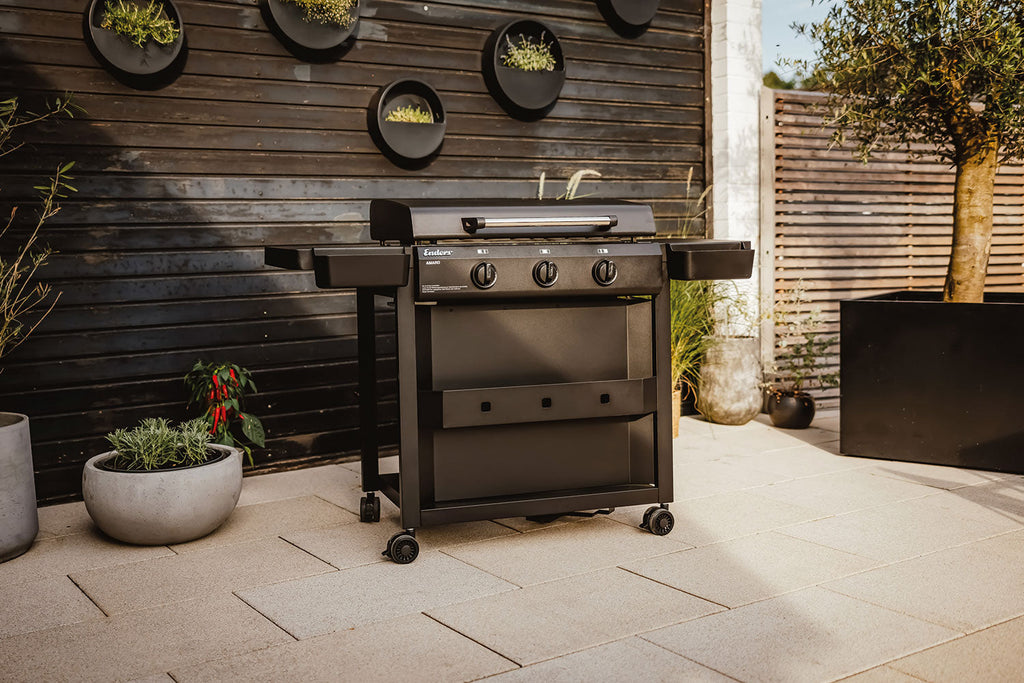 Enders Amaro 3 Burner Stainless Steel Gas BBQ Griddle WITH FREE COVER