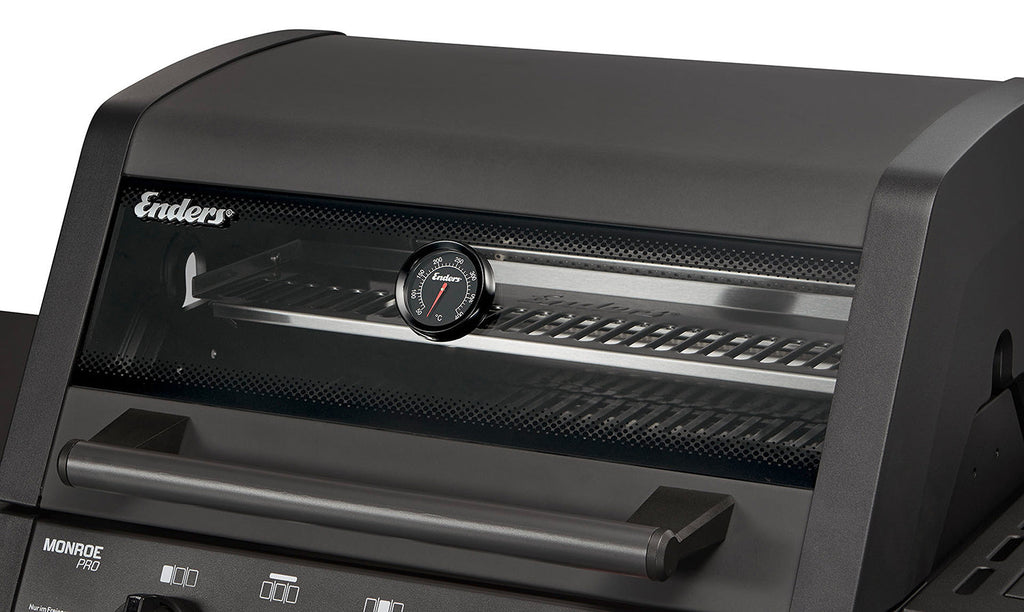 Enders Monroe Pro 3 SIK Turbo Shadow 3 Burner Gas BBQ WITH FREE COVER