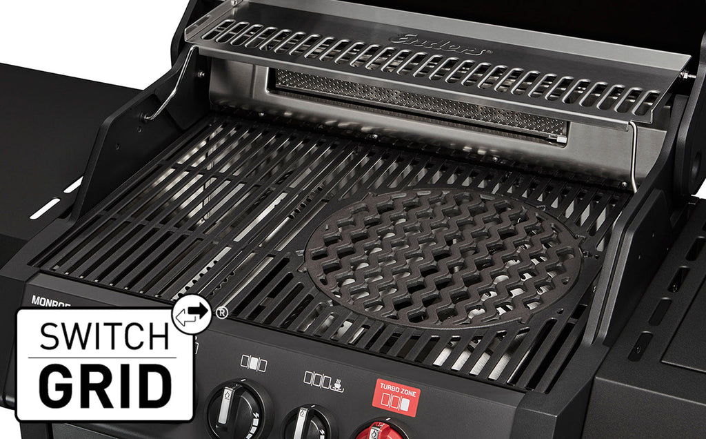 Enders Monroe Pro 3 SIK Turbo Shadow 3 Burner Gas BBQ WITH FREE COVER