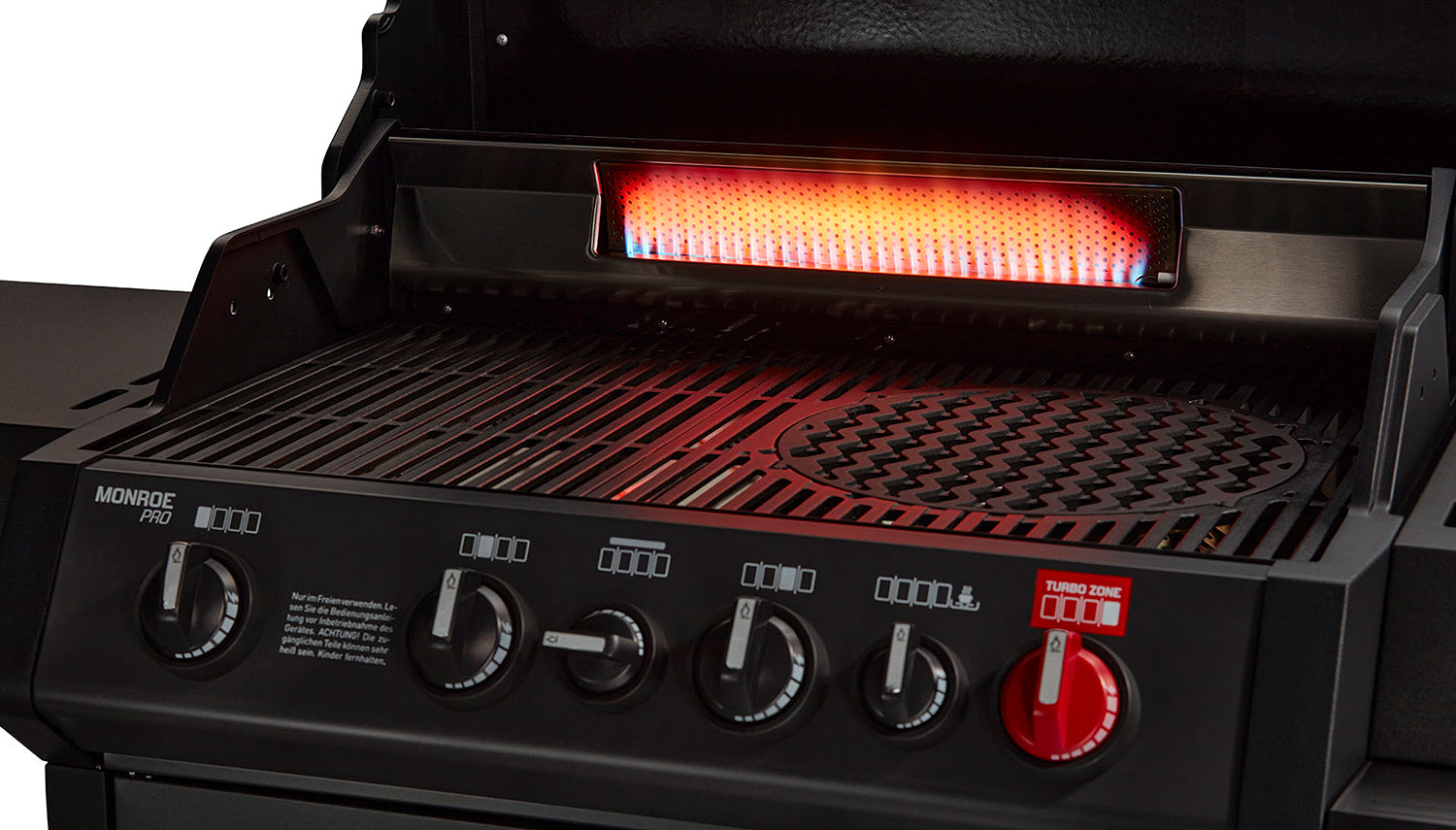Enders Monroe Pro 4 SIK Turbo Shadow 4 Burner Gas Barbecue WITH FREE COVER