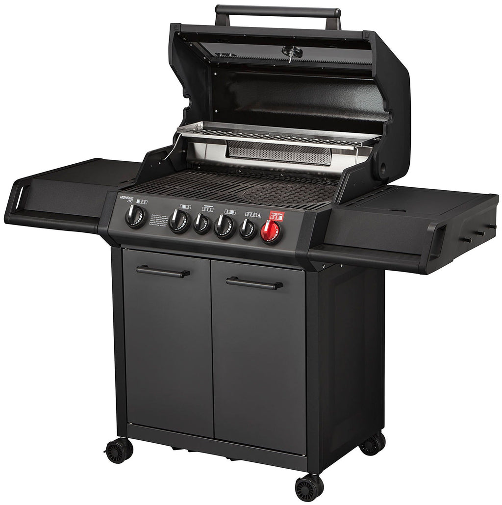 Enders Monroe Pro 4 SIK Turbo Shadow 4 Burner Gas Barbecue WITH FREE COVER