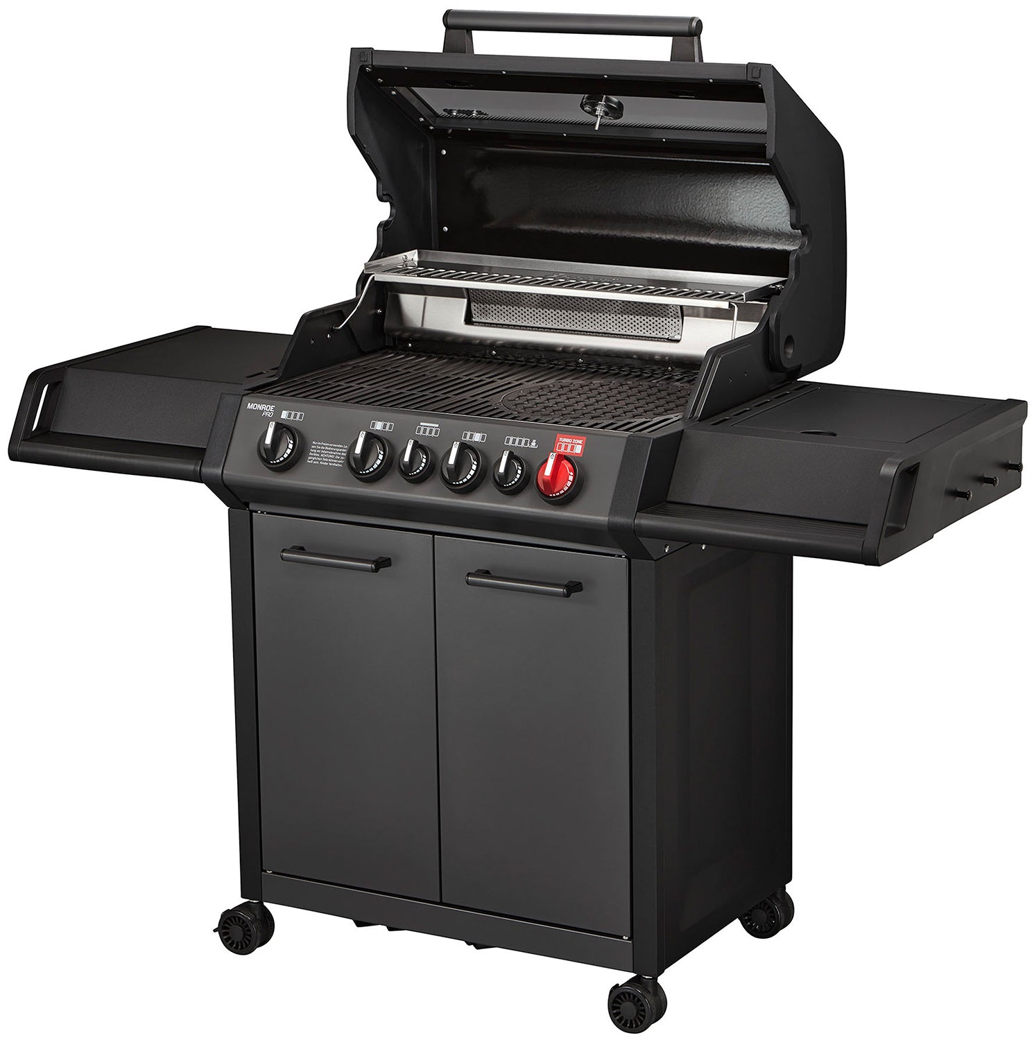 Enders Monroe Pro 4 SIK Turbo Shadow 4 Burner Gas Barbecue WITH FREE COVER