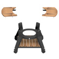 Trolley with Acacia Shelves for V2 Max Kama Gear Kamado