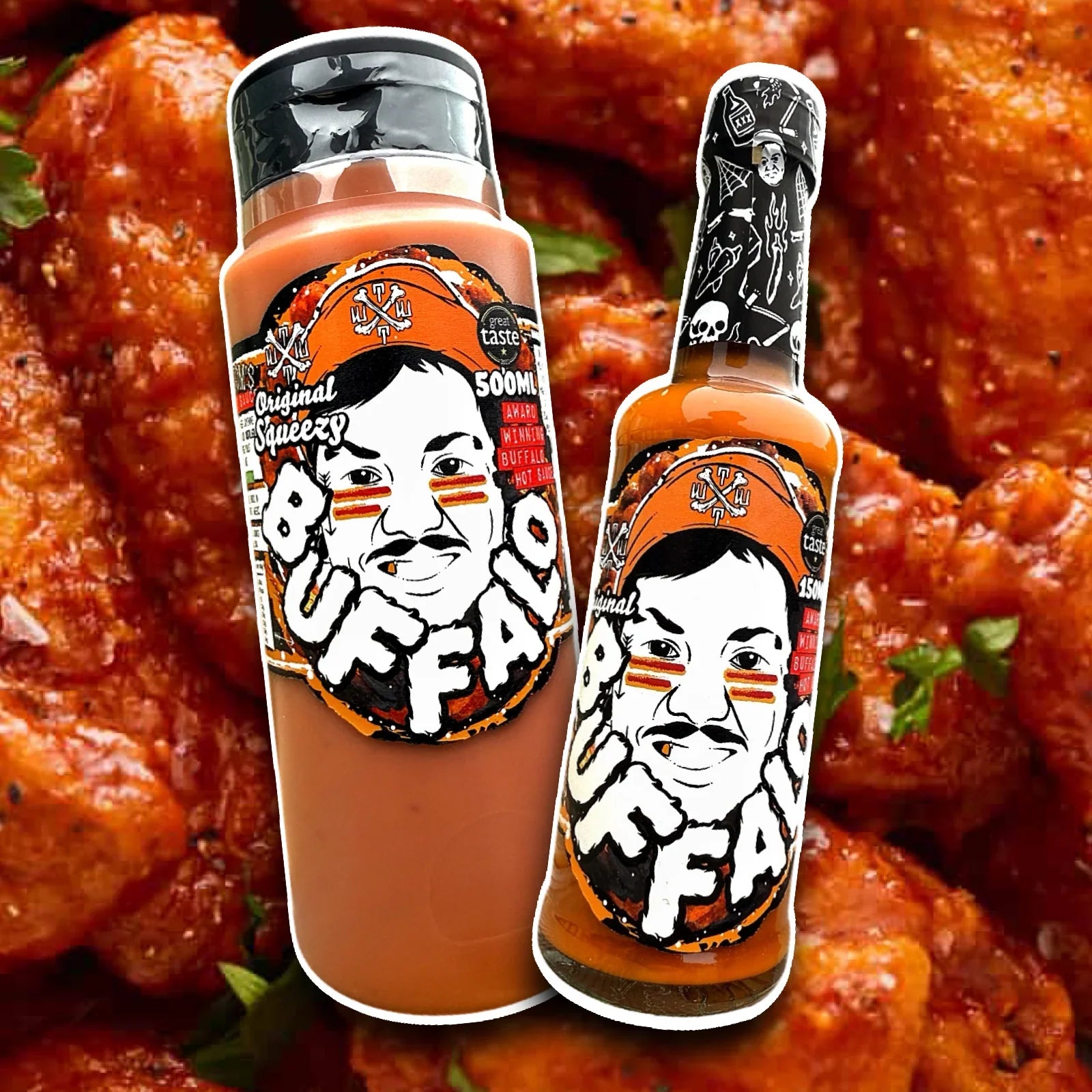 Buffalo Hot Sauce (150 ml) by Tubby Toms