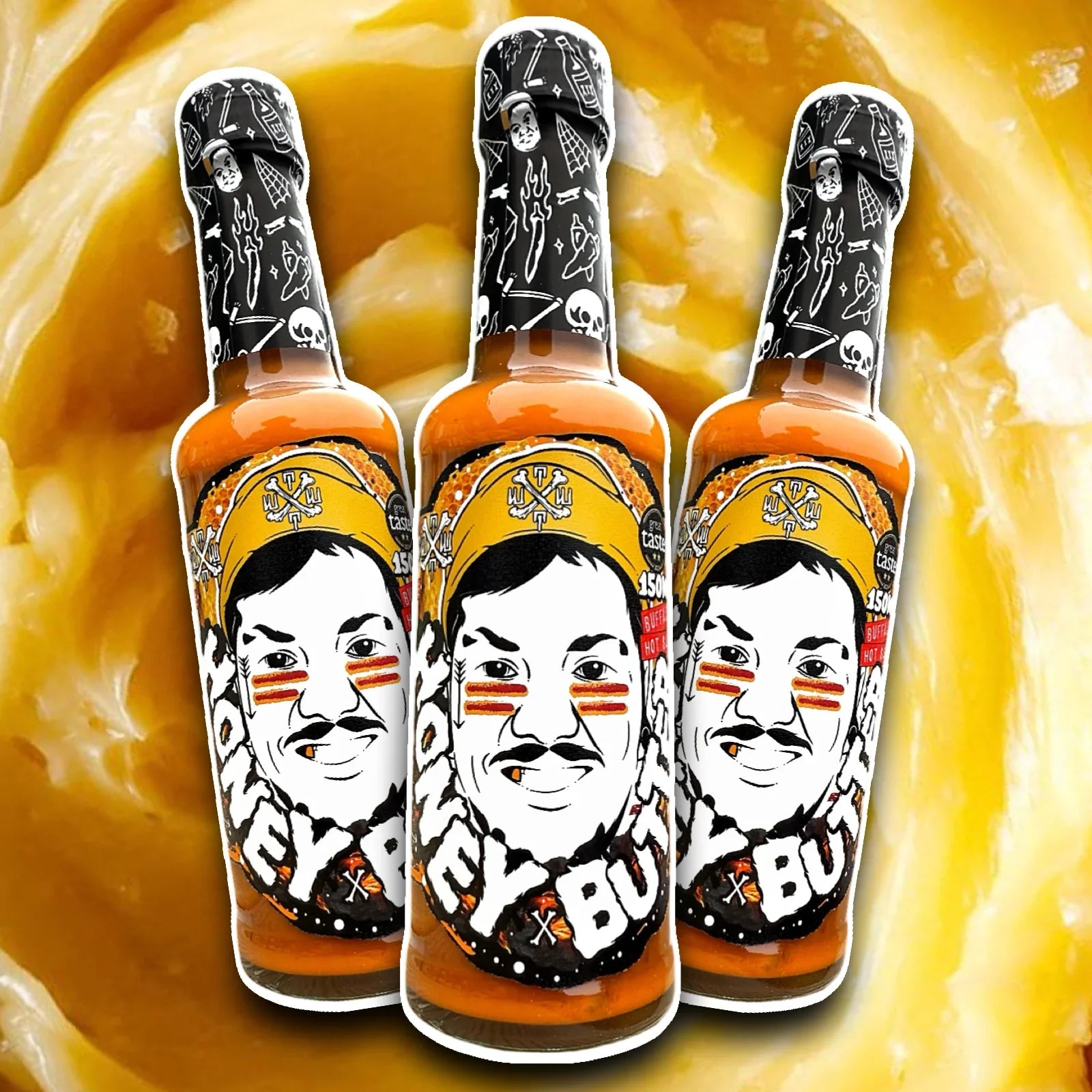 Honey Butter Buffalo Hot Sauce (150 ml) by Tubby Toms