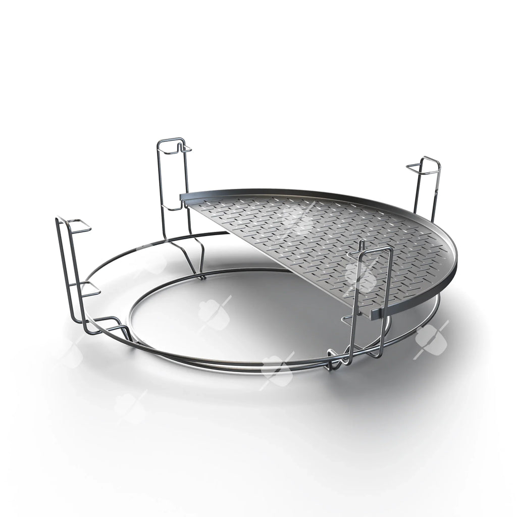 Half Moon Fish & Vegetable Grate for V2 Kama Gear Kamado