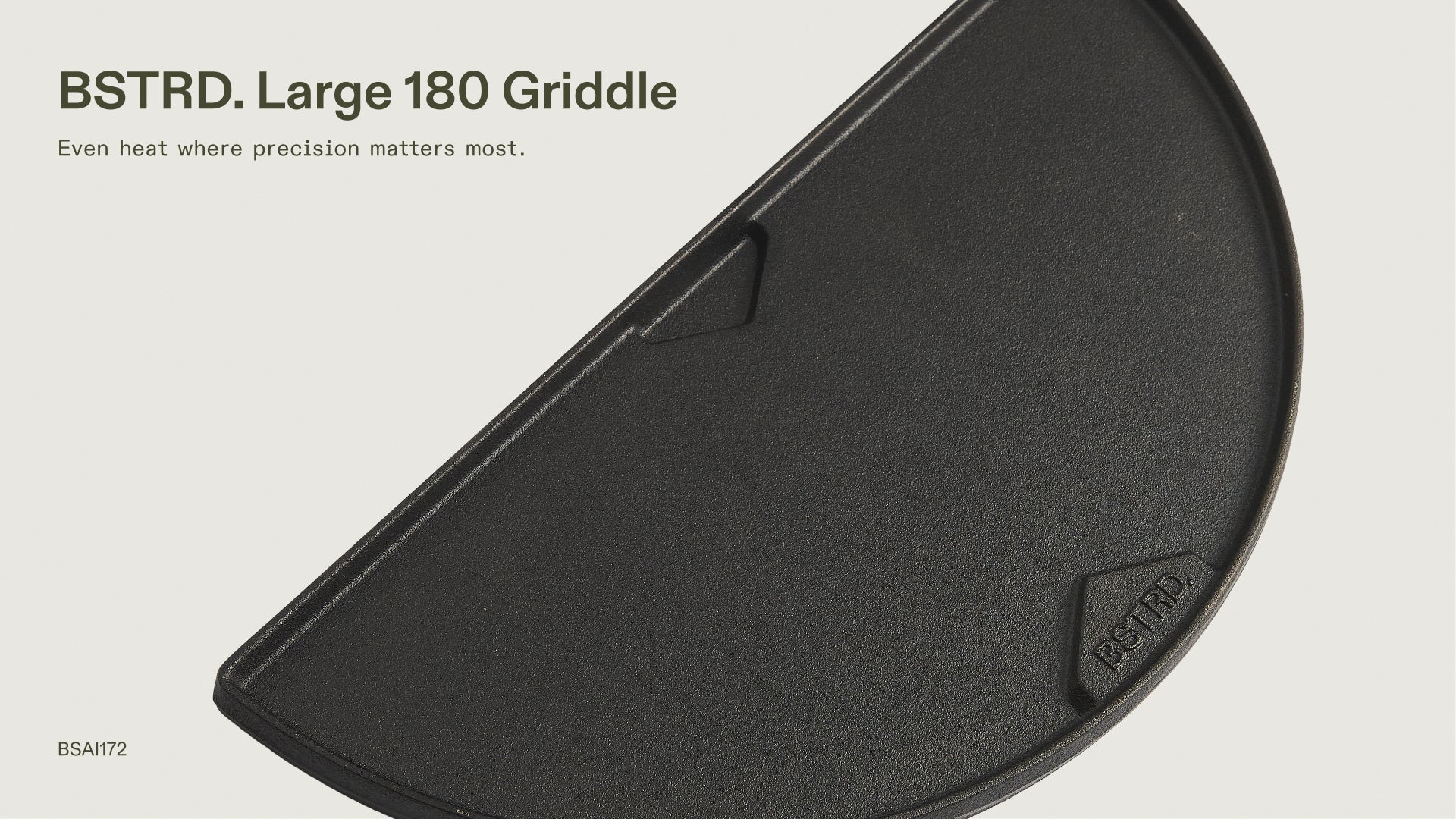 BSTRD. Large 180 Griddle