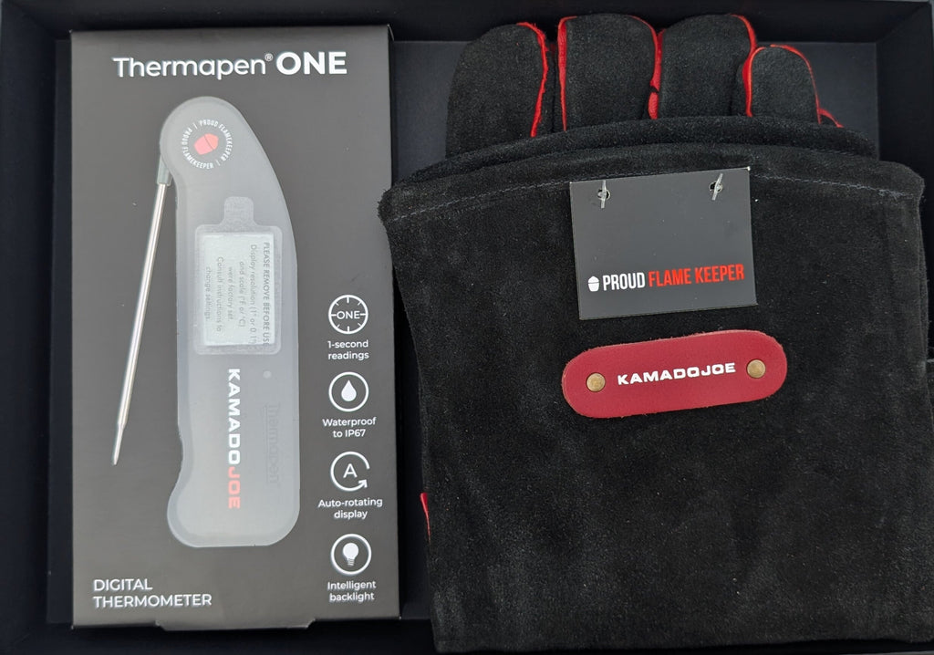 Kamado Joe Gift Pack (Gloves + Thermapen)