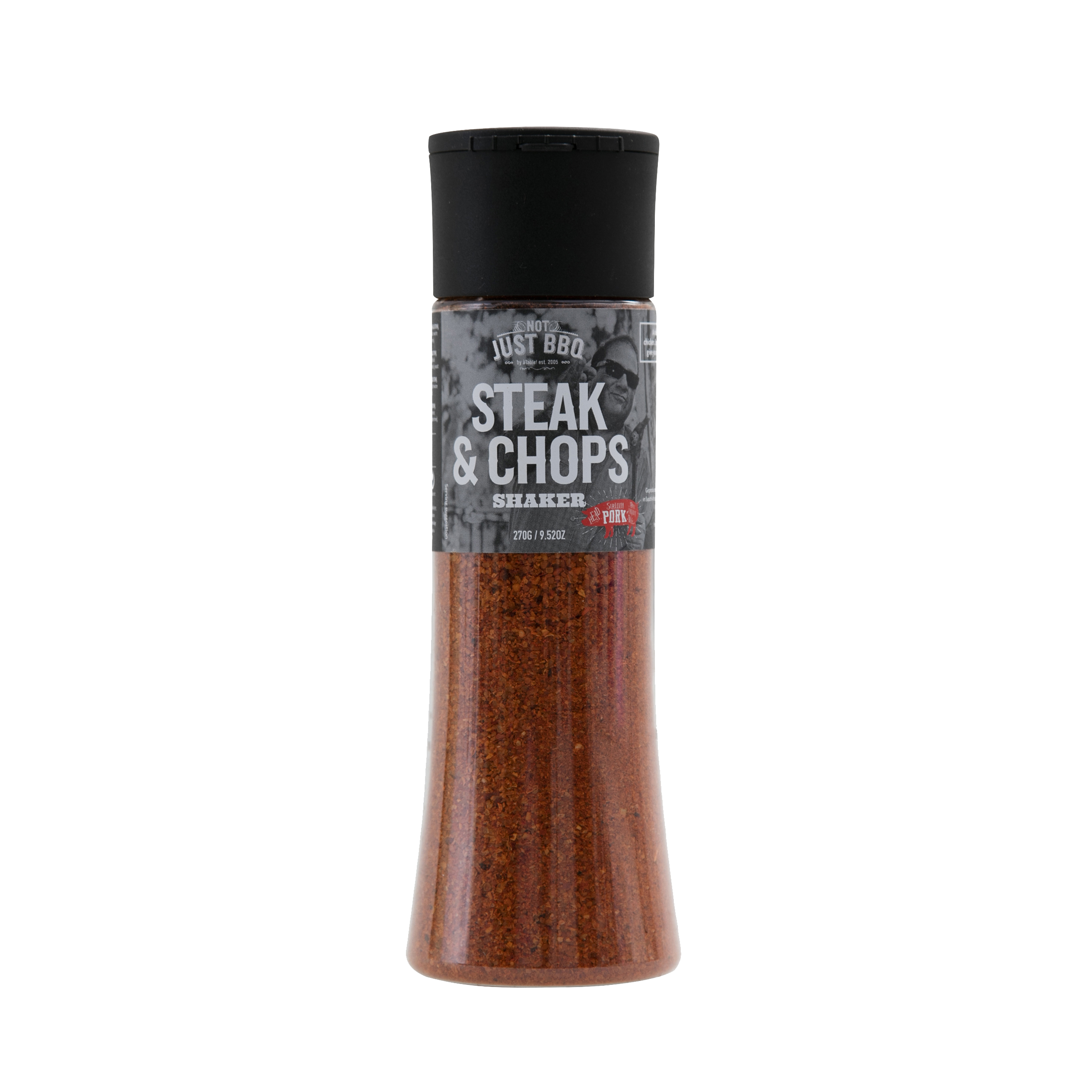 Steak & Chops BBQ Rub 270g by Not Just BBQ