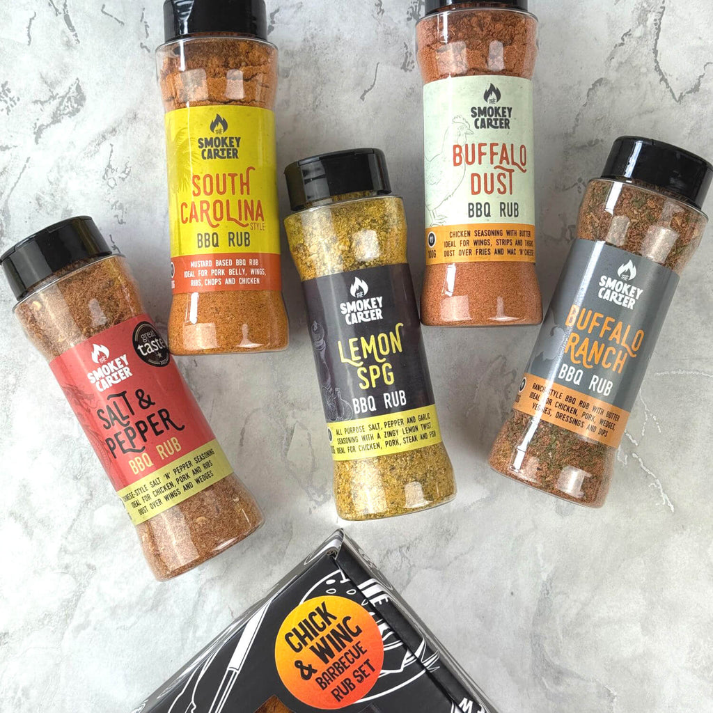 Chicken & Wing Barbecue Set by The Smokey Carter 