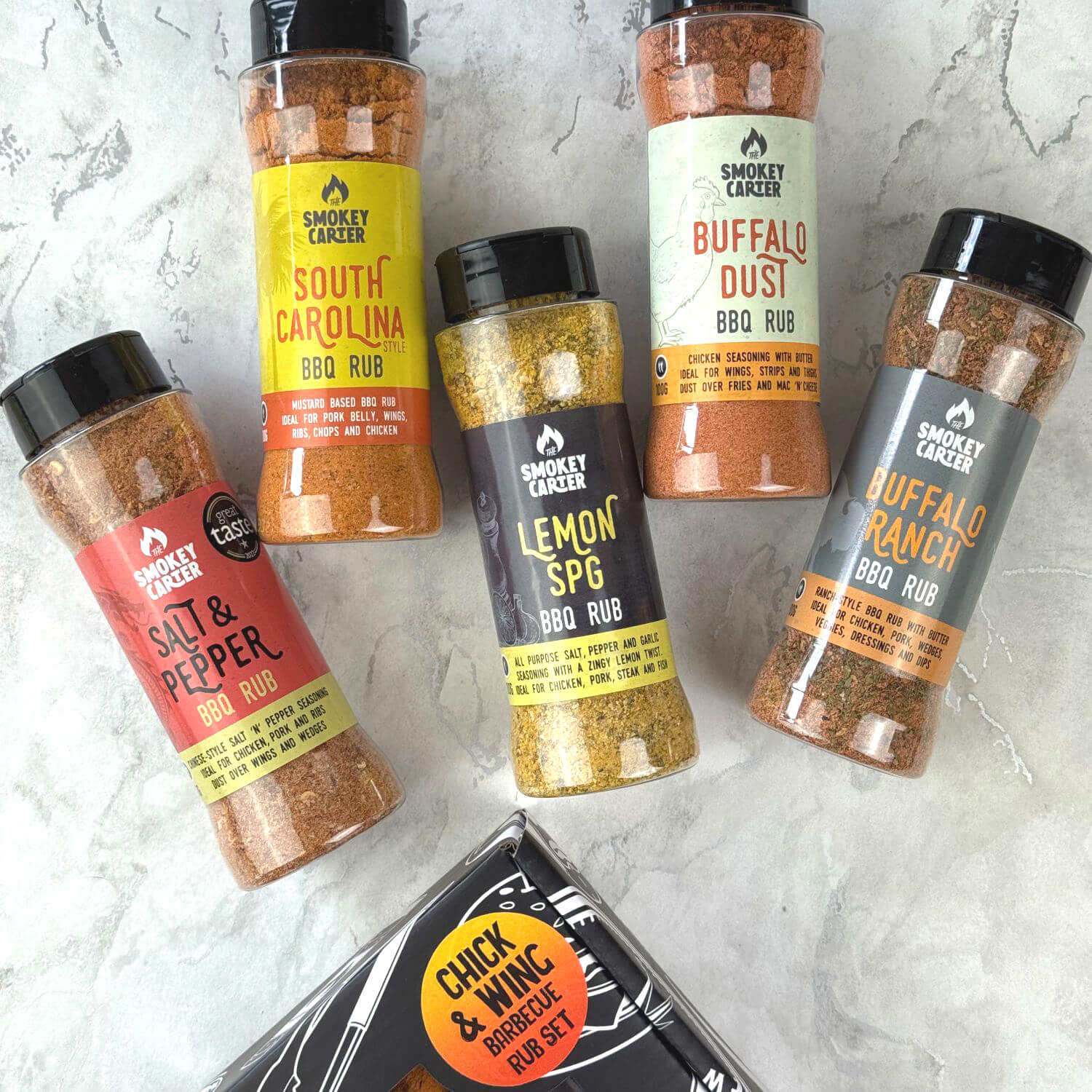 Chicken & Wing Barbecue Set by The Smokey Carter 