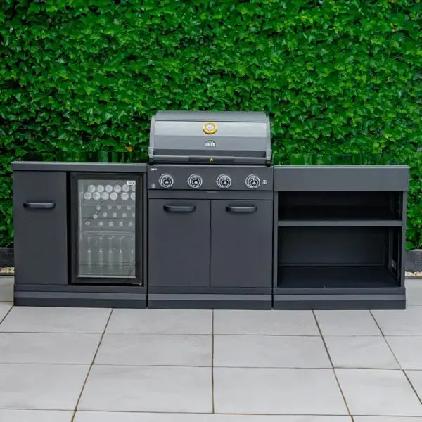 GRLLR Prime G4S 4 Burner Gas Barbecue with Side Burner