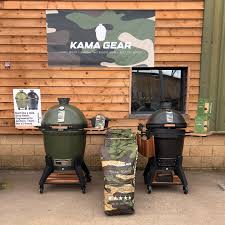 Trolley with Acacia Shelves for V2 Max Kama Gear Kamado