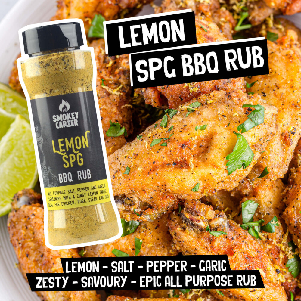 Chicken & Wing Barbecue Set by The Smokey Carter 