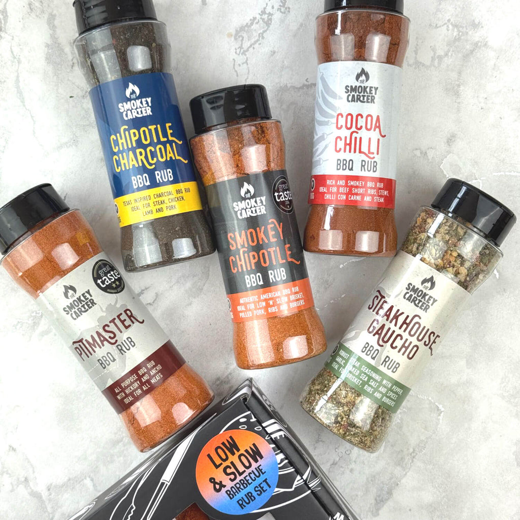 Low & Slow Barbecue Rub Seasoning Set by The Smokey Carter
