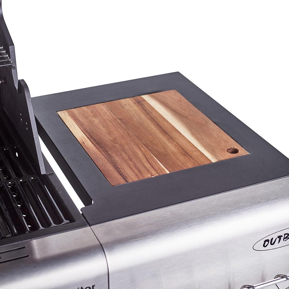 Jupiter 4 Stainless Steel Hybrid BBQ with Cover, Pizza Stone and Griddle