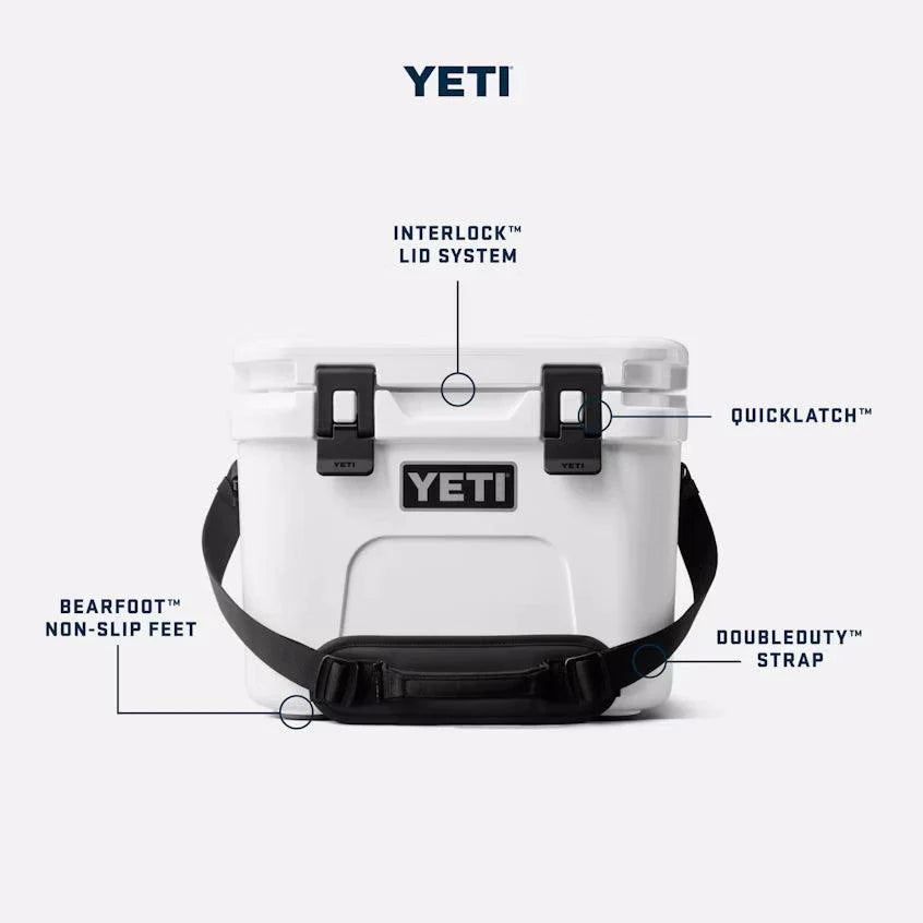 Yeti Roadie 15 Hard Cooler with DoubleDuty Shoulder Strap