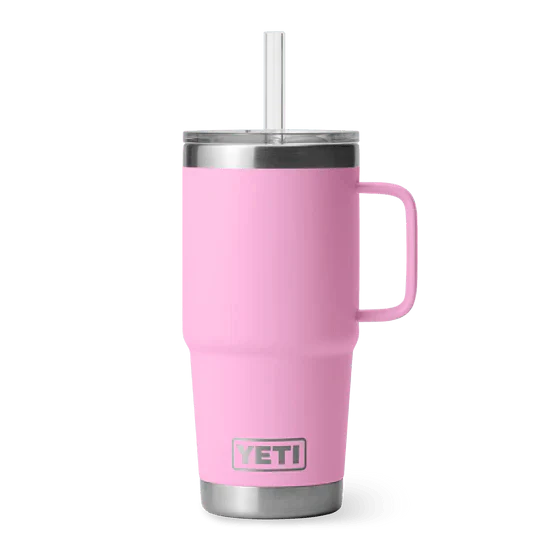 Yeti Rambler 25oz Straw Mug