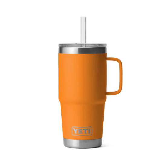 Yeti Rambler 25oz Straw Mug